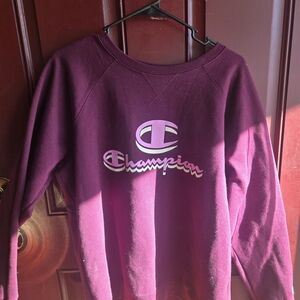 Champion Purple Sweatshirt